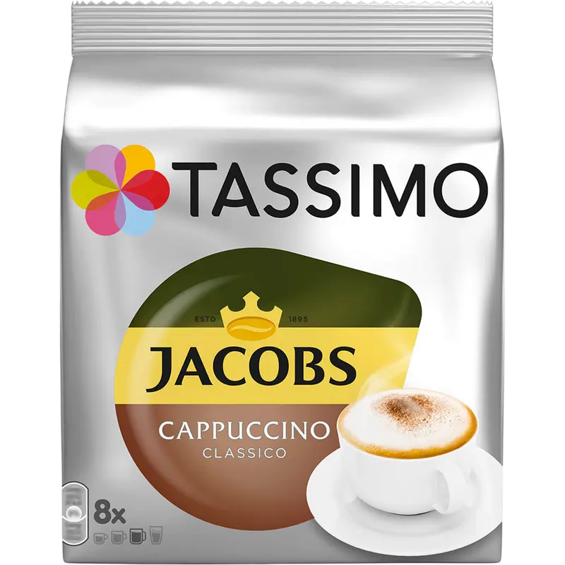 Cafea Jacobs Tassimo Caffe Crema, 8 buc