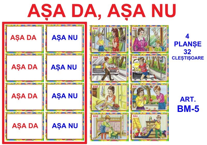 BM-5 Joc cu cleşte Aşa da, aşa nu