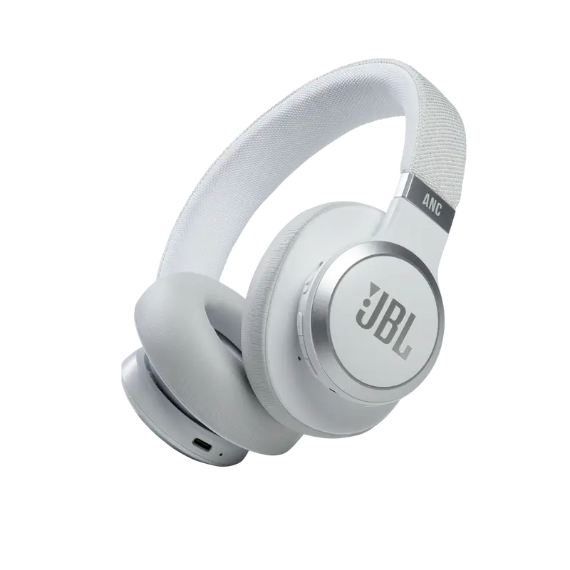 Căști JBL Live 660NC, Alb
