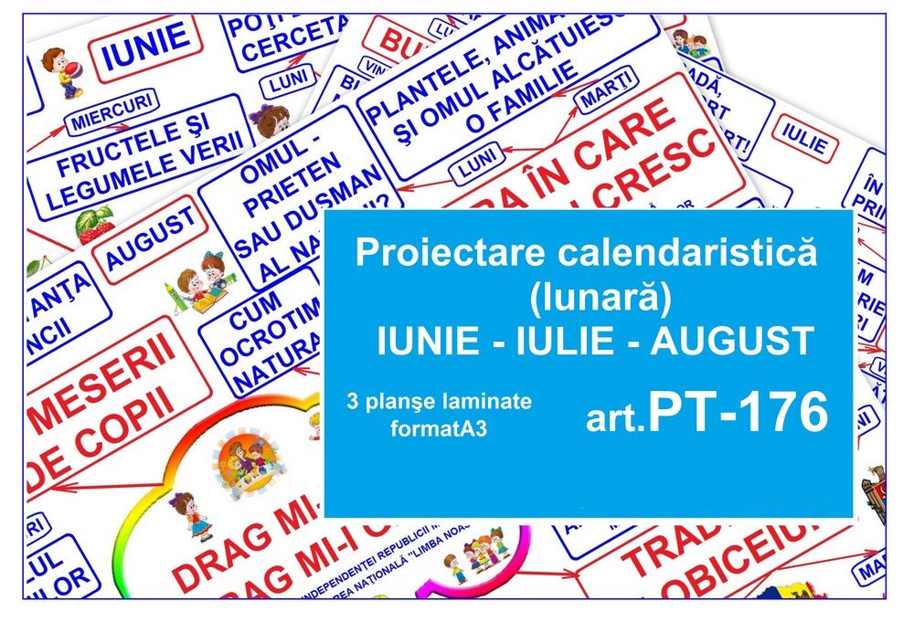 PT-176.V Proiectare calendaristiсă (lunară)