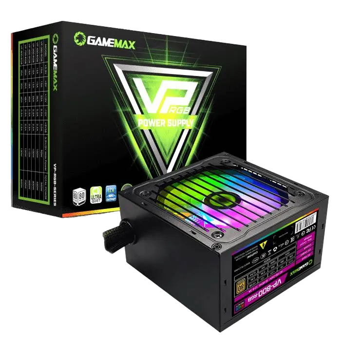 Sursă Alimentare PC Gamemax VP-800, 800W, ATX, Nemodular