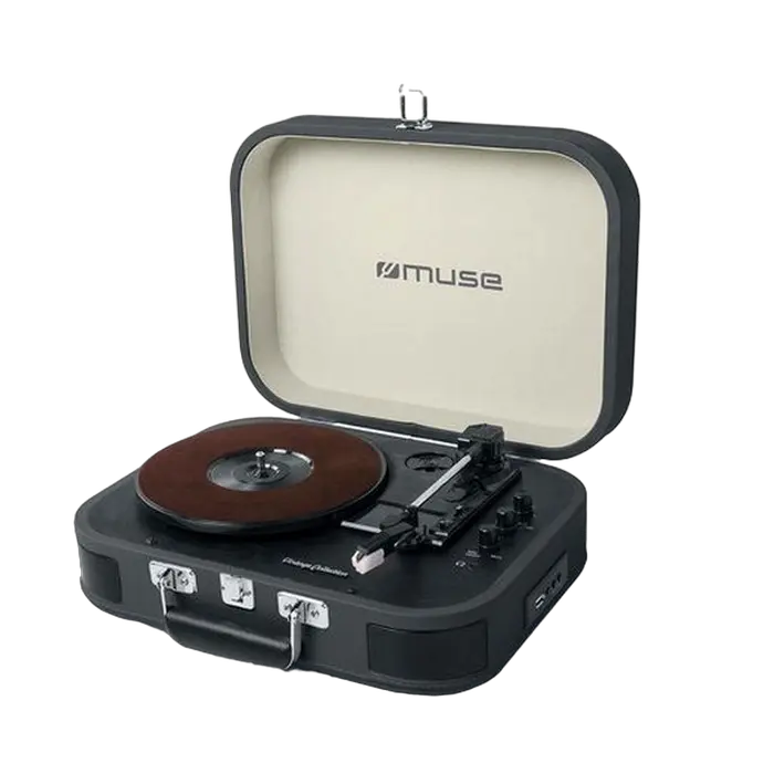 Sistem audio MUSE MT-201 GLD, Negru