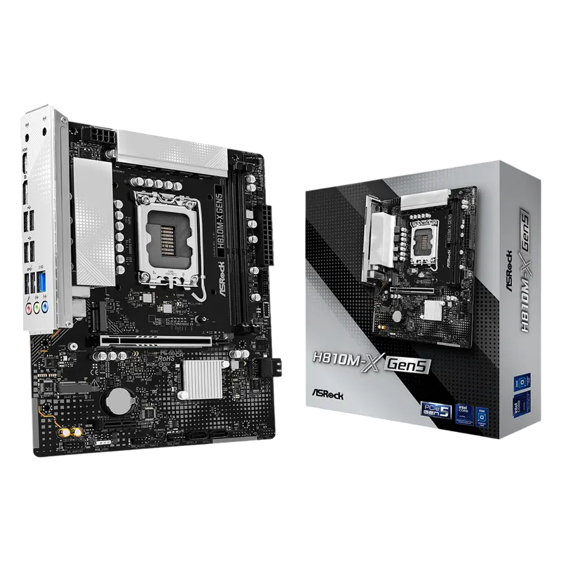 MB S1851 ASRock H810M-X GEN5 mATX