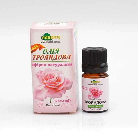 Ulei esențial de trandafir 100% 5 ml.