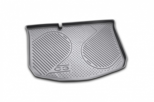 CITROEN C3, 2002-2010. Covoras din poliuretan pentru portbagaj.