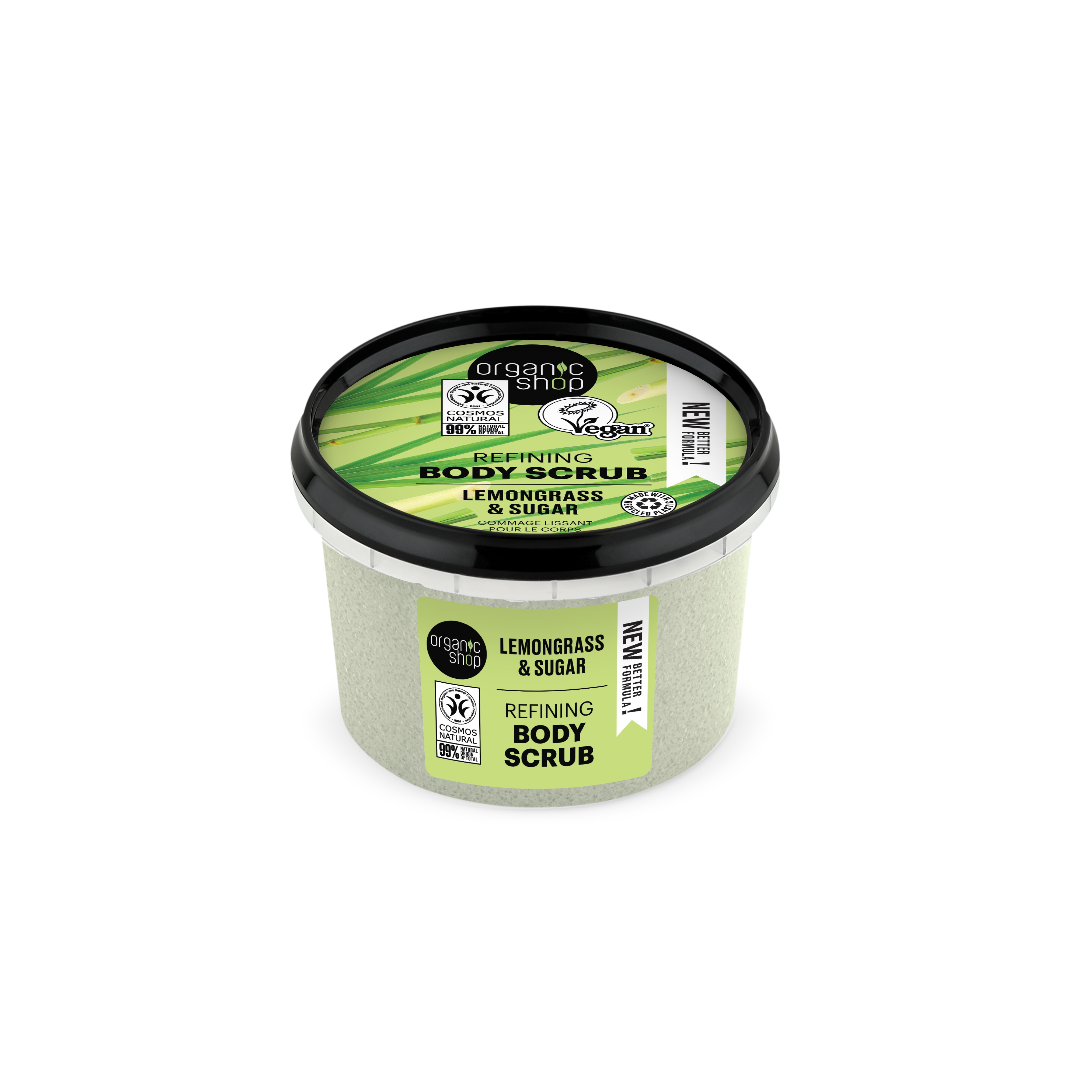 Organic Shop Scrub de corp Lemongrass Curatire 250ml