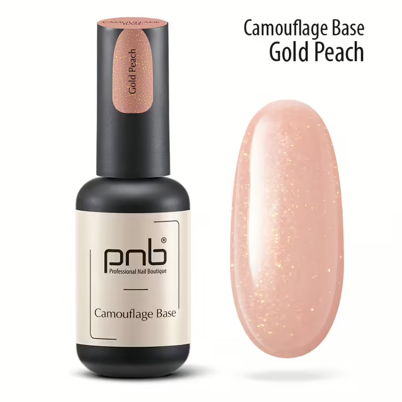 Camouflage Base Gold Peach PNB  8ml UV/LED