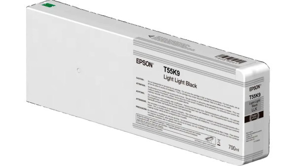 Cartuș de cerneală Epson Ink Cartridge T55K900 UltraChr HDX/HD 700 ml, LLBl, 700ml, Negru deschis