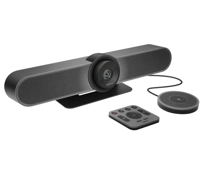 Cameră Web Logitech MeetUp, UHD-4K, Negru