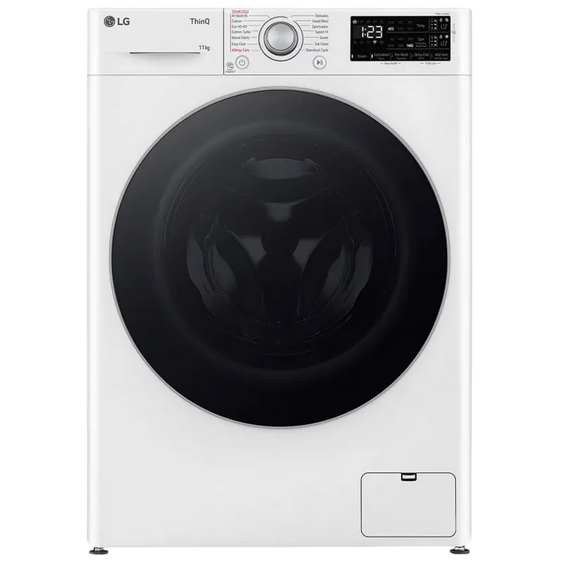 Mașină de spălat LG F4WR311S1WA, 11kg, Alb