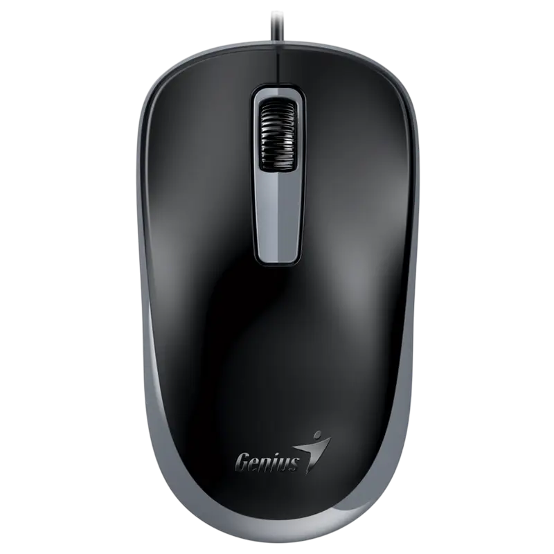 Mouse Genius DX-125S, Negru | Gri