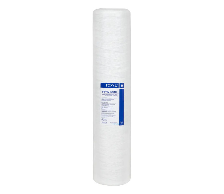 Cartuș din fir PP 4.5" х 20" ITAL 10 microni (PPW10BB20IT)