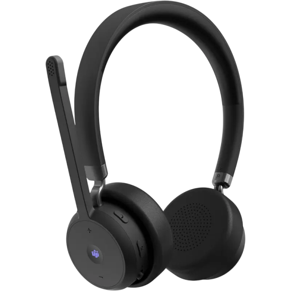 Căști Lenovo VoIP Teams Wireless, Negru