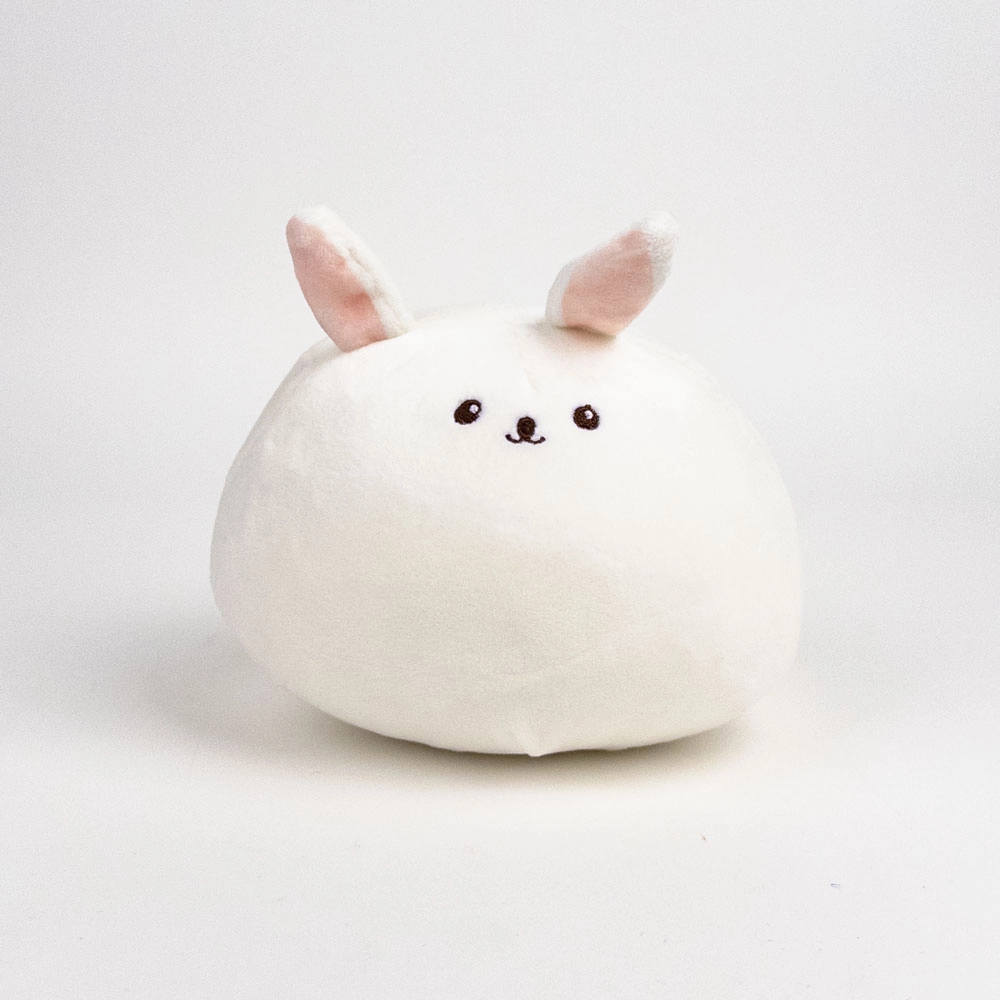 Jucărie moale Iepuraș rotund (13 pe 18 cm)