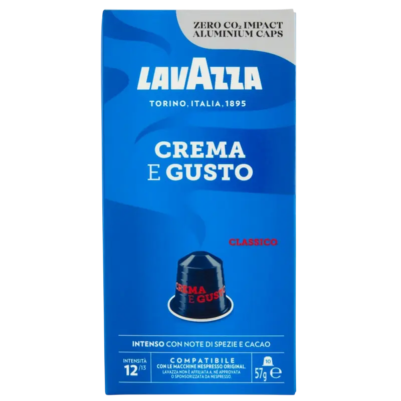 Cafea Lavazza Crema E Gusto Nespresso, 10 buc