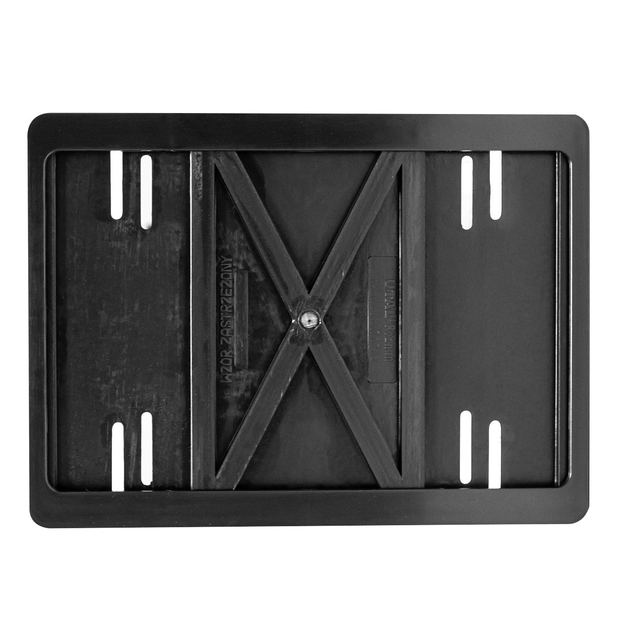 02994 Placuta inmatriculare  black