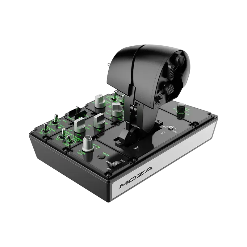 Joystick pentru jocuri MOZA MTP Throttle Panel, Negru
