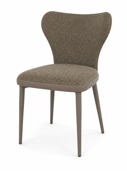 Scaun tapițat Comfort Wing Brown