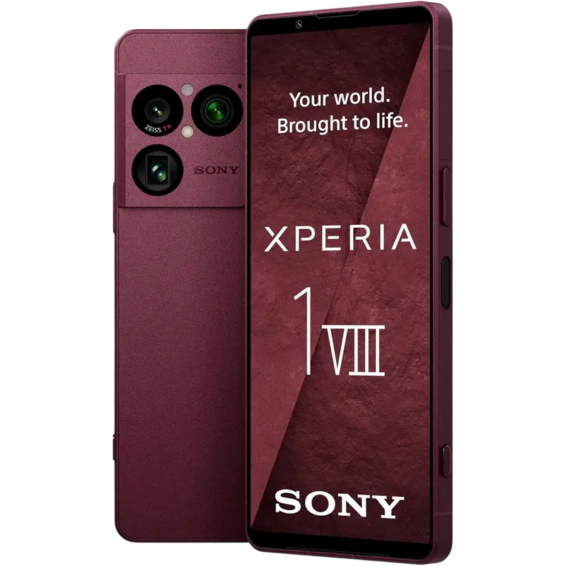 Smartphone SONY Xperia 1 VIII, 12GB/256GB, Garnet Red