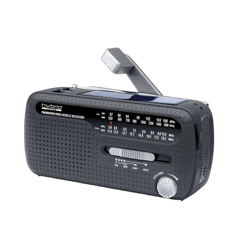 Radio portabil MUSE MH-07 DS, Negru