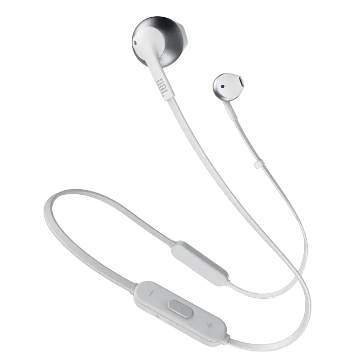 Căști JBL Tune 205BT, Argintiu