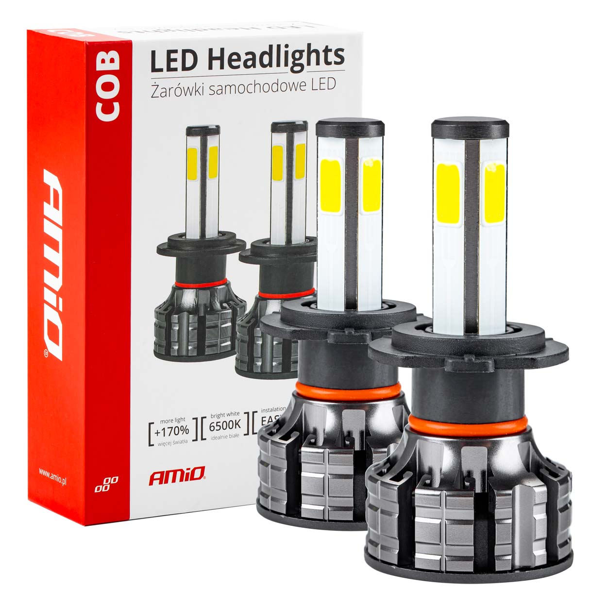 02844 Faruri LED COB 4 Side Seria H7 DKK