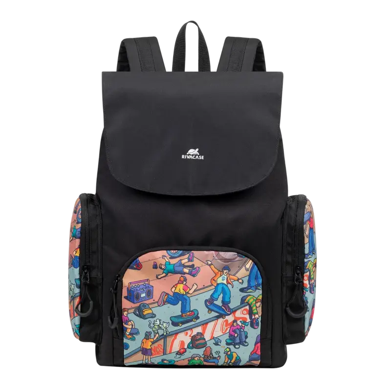 Rucsac Rivacase 5425, Poliester, Skaters