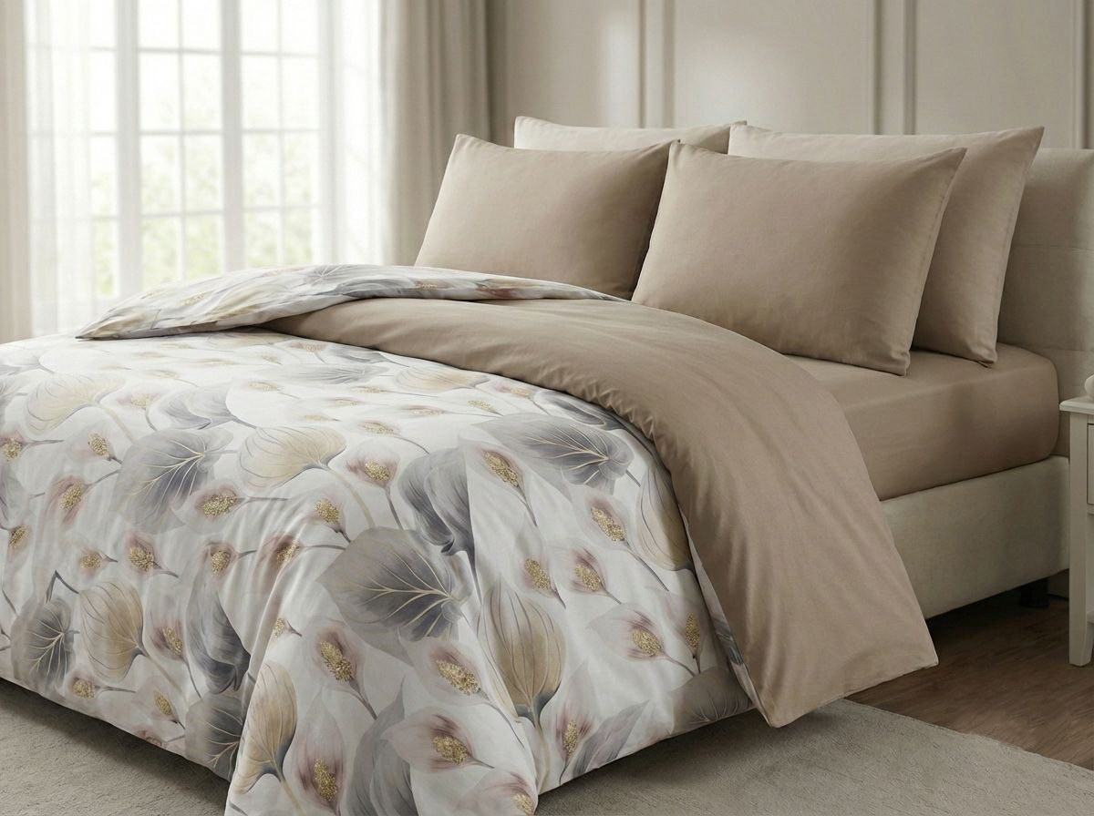 Set familie cu cearșaf elastic 180x200 NR030