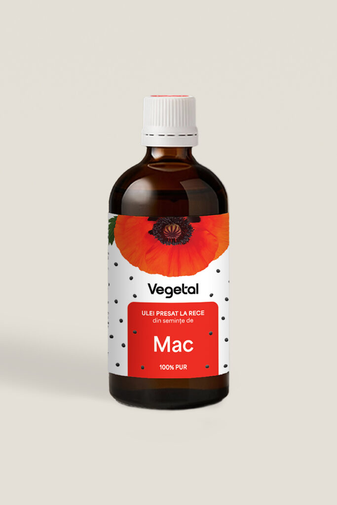 Ulei De seminte de Mac presat la rece c/s., 100ml