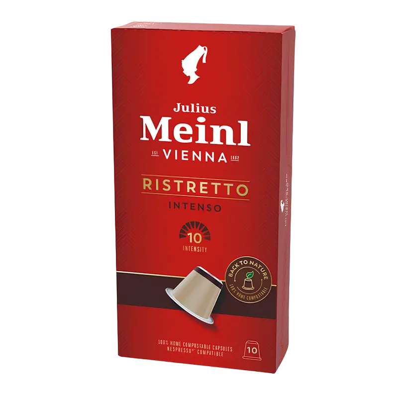 Cafea Julius Meinl Comp Ristretto intenso, 10 buc.