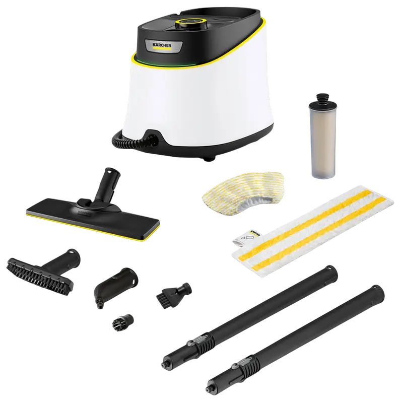 Aparat de curățat cu abur Karcher SC 3 Deluxe EasyFix 1.513-430.0, Alb