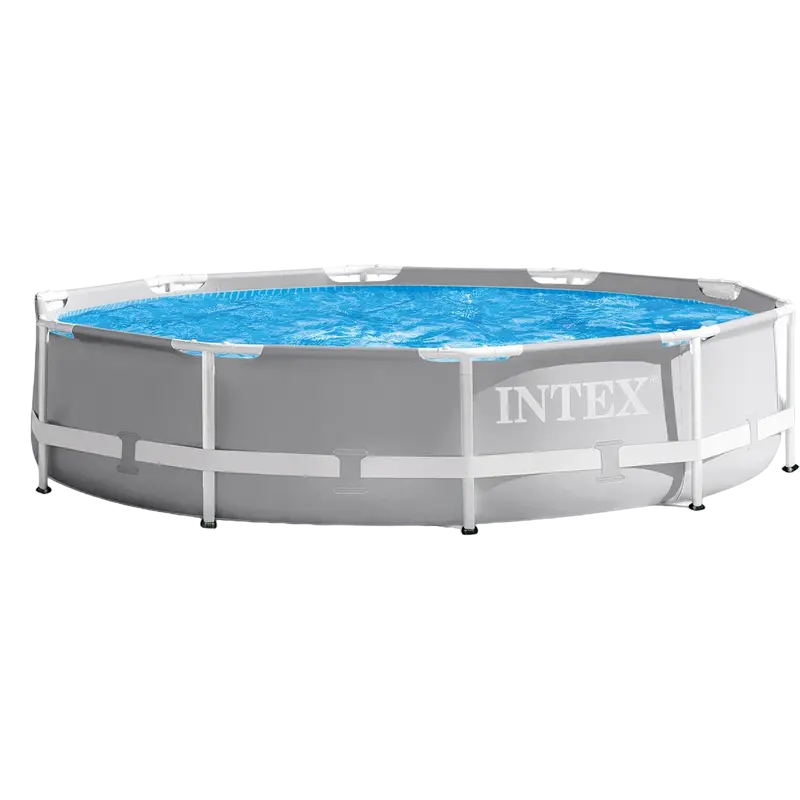 Piscină cu cadru metalic Intex, 12706L, Gri, 26720
