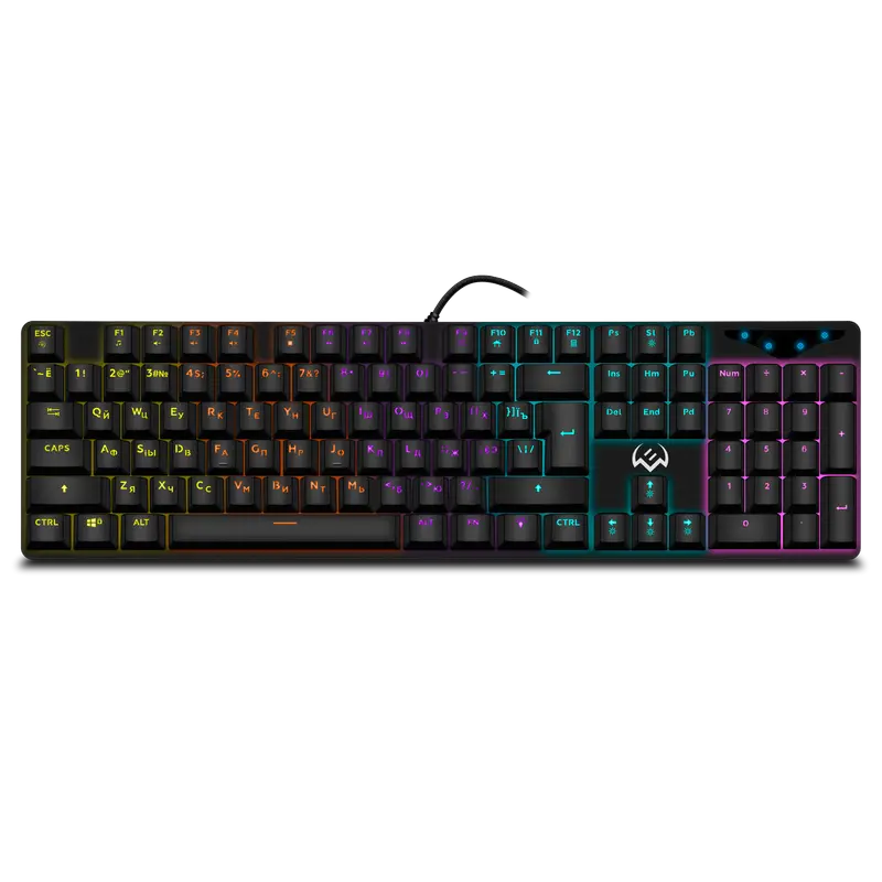 Tastatură SVEN KB-G9300, Cu fir, Negru