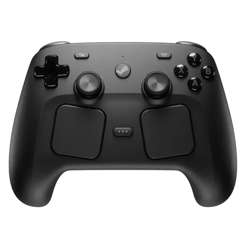 Gamepad Valve Steam Controller, Negru