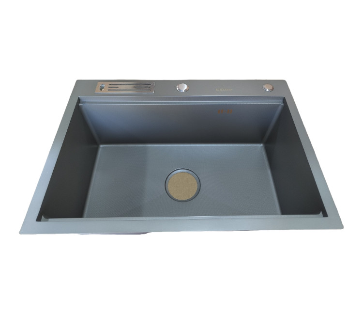 Chiuveta Inox PVD 4545 (gri)