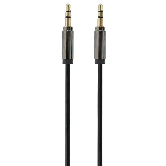 Audio Adaptor Cablexpert CCAP-444-0.75M, 3.5mm 3-pin (M) - 3.5mm 3-pin (M), 0,75m, Negru