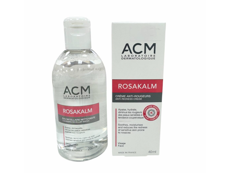 SET Rosakalm: Apa miceleară 250+ Crema anti-roseata 40 ml