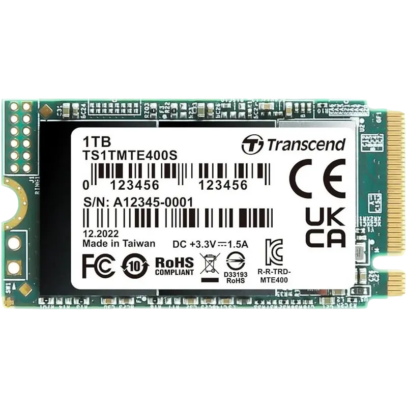 Unitate SSD Transcend MTE400S, 1024GB, TS1TMTE400S