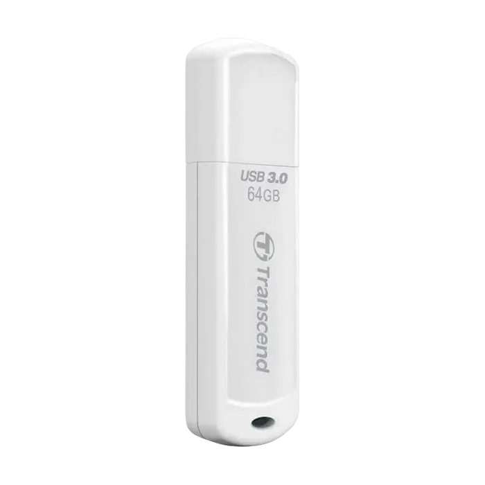 Memorie USB Transcend JetFlash 730, 64GB, Alb