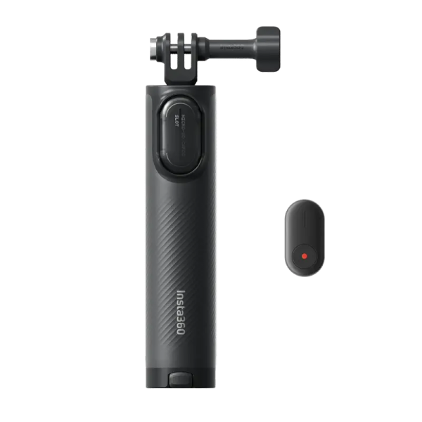 Accesorii pentru camere de acțiune Insta360 Mini 2-in-1 Tripod 2.0 Remote Kit, Negru