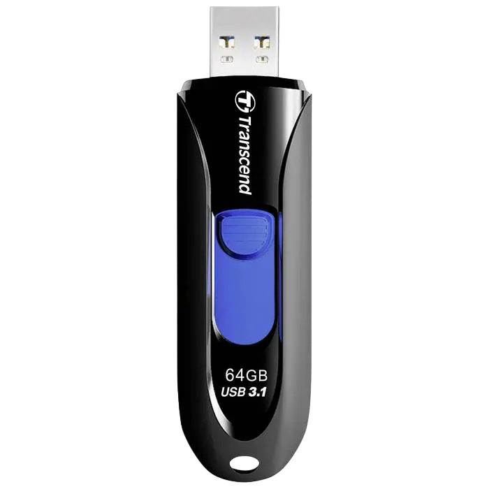 Memorie USB Transcend JetFlash 790, 64GB, Negru