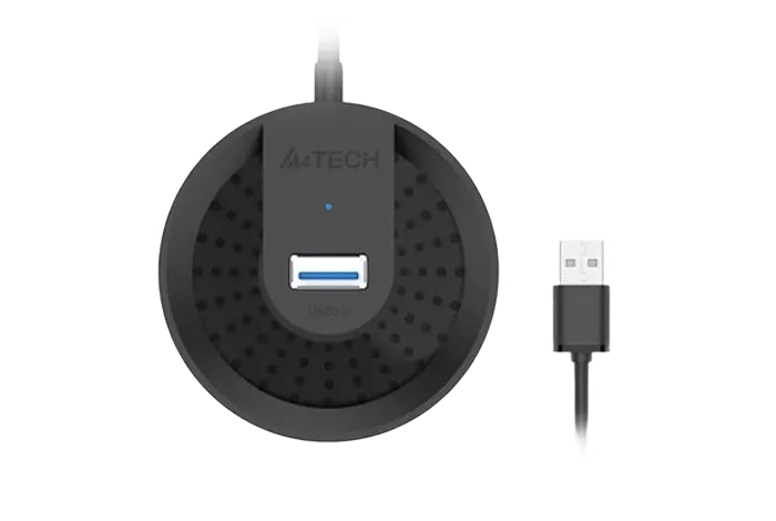 Adaptor Hub A4Tech HUB-30, Negru
