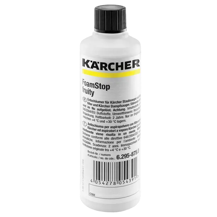 Lichidul impotriva spumei cu parfum anti-alergen Karcher FOAMSTOP FRUITY 125ML
