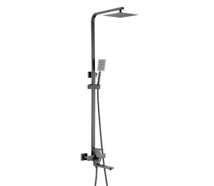 Coloană de duș WEZER PRO16-02-GUNGREY Ø35 (GunGrey)