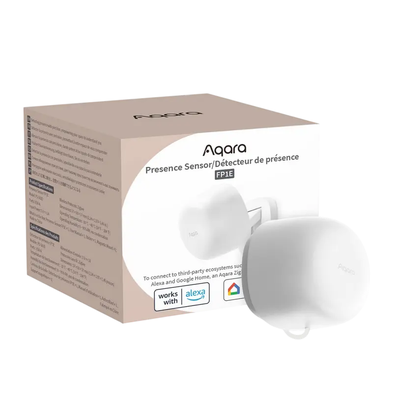 Senzor de mișcare inteligent AQARA Presence Sensor FP1E, Alb