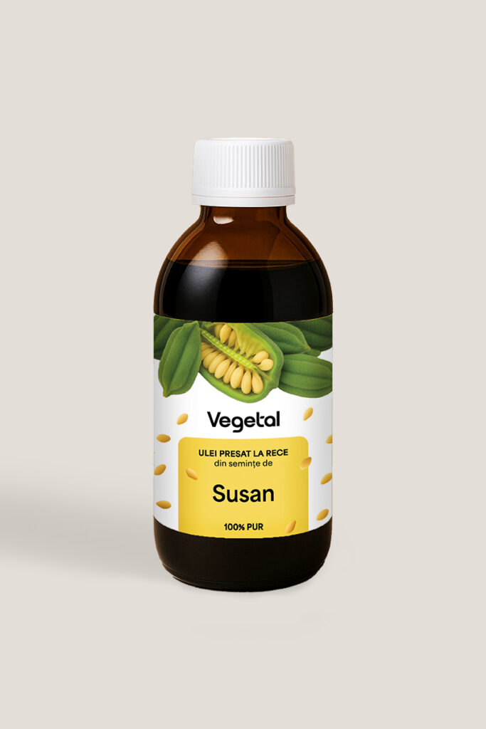 Ulei din seminte de SUSAN presat la rece, 200 ml