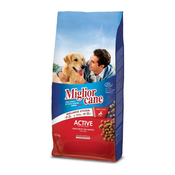 MORANDO hrana pentru caini Miglior Cane ACTIVE croc Manzo 10kg
