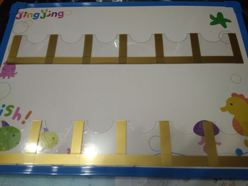 Tablă magnetică - cu buzunare  art.L-43.1