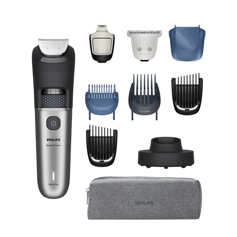 Trimmer pentru bărbați Philips BT7670/15, Gri
