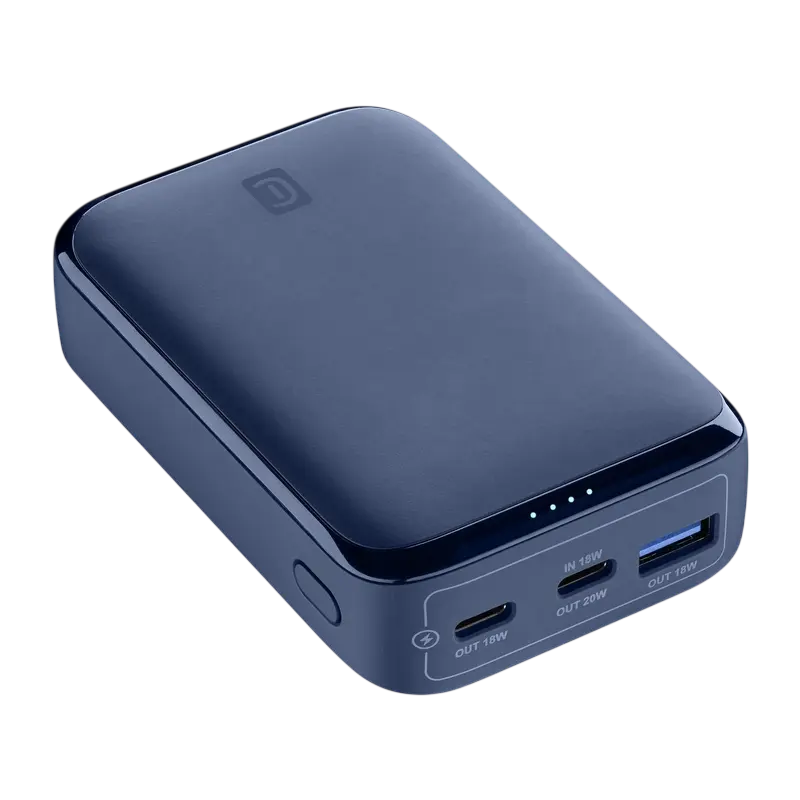 Power Bank Cellularline 10000mAh, Essence 20W, Blue